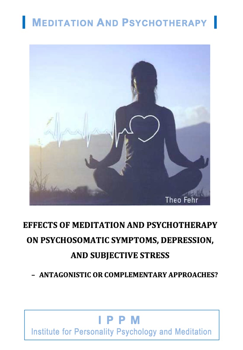 e-book über Meditation und Psychotherapie
